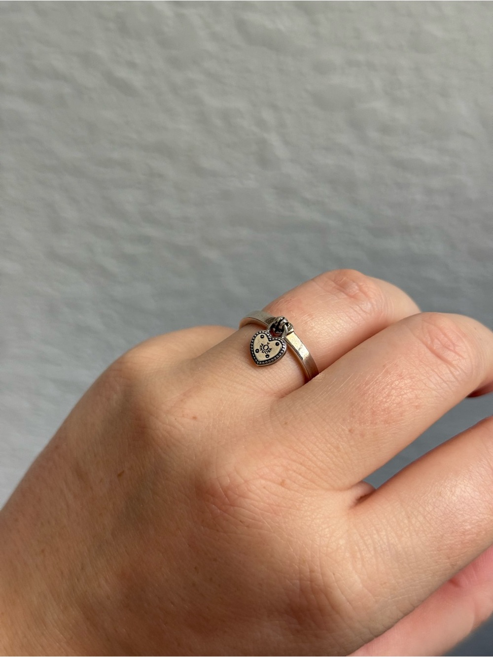 retired lock lock pandora ring size 7